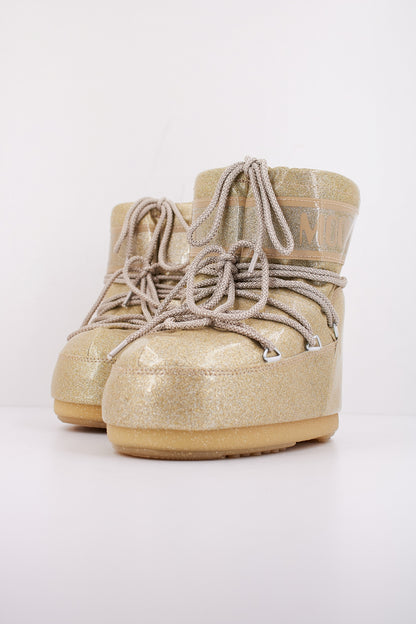 MOON BOOT MB ICON LOW GLITTER en color GOLD  (2)