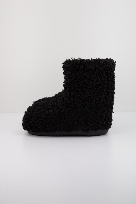 MOON BOOT MB ICON LOW FAUX CUR en color BLACK  (1)