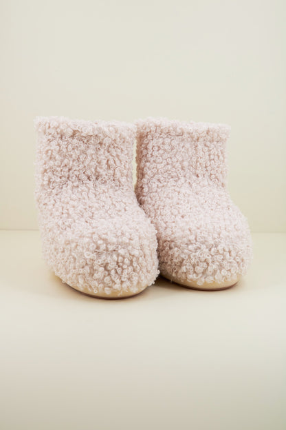 MOON BOOT MB ICON LOW FAUX CUR en color CREAM  (2)