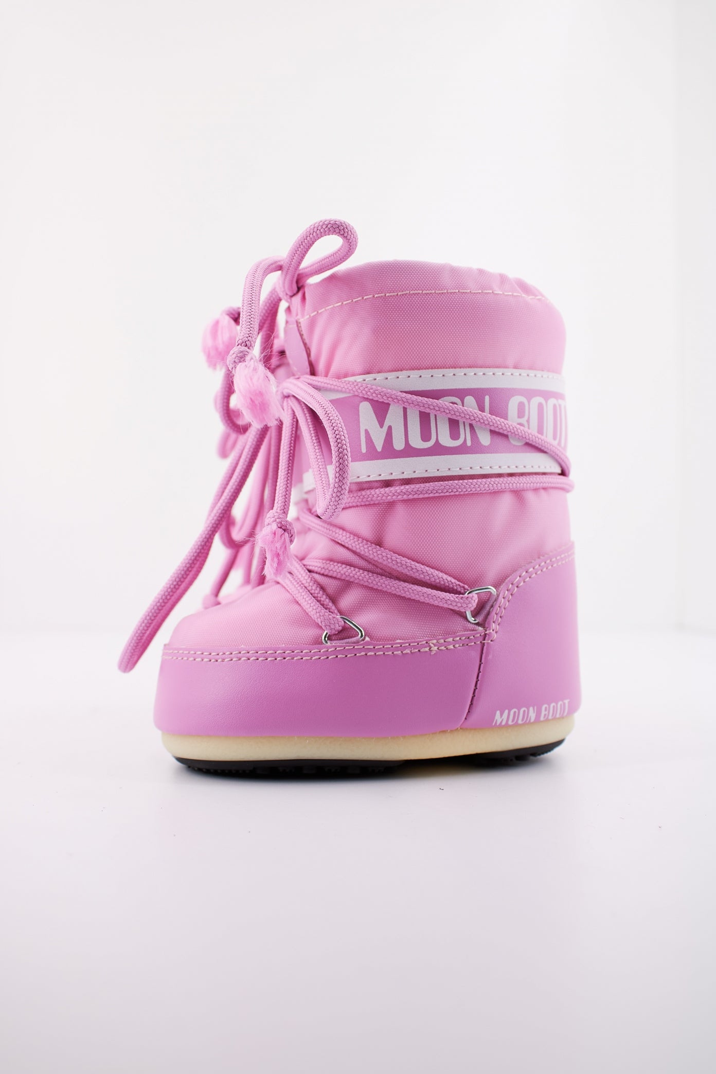 MOON BOOT MB ICON MINI NYLO en color PINK  (1)