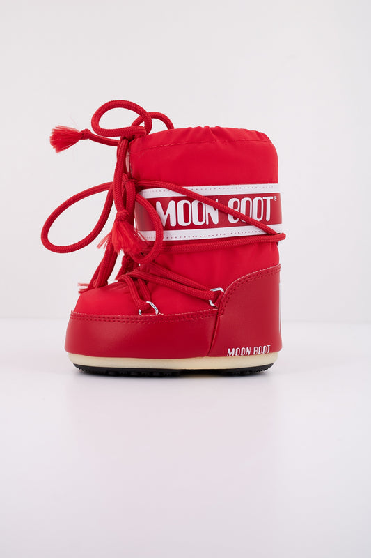 MOON BOOT MB ICON MINI NYLO en color RED  (1)