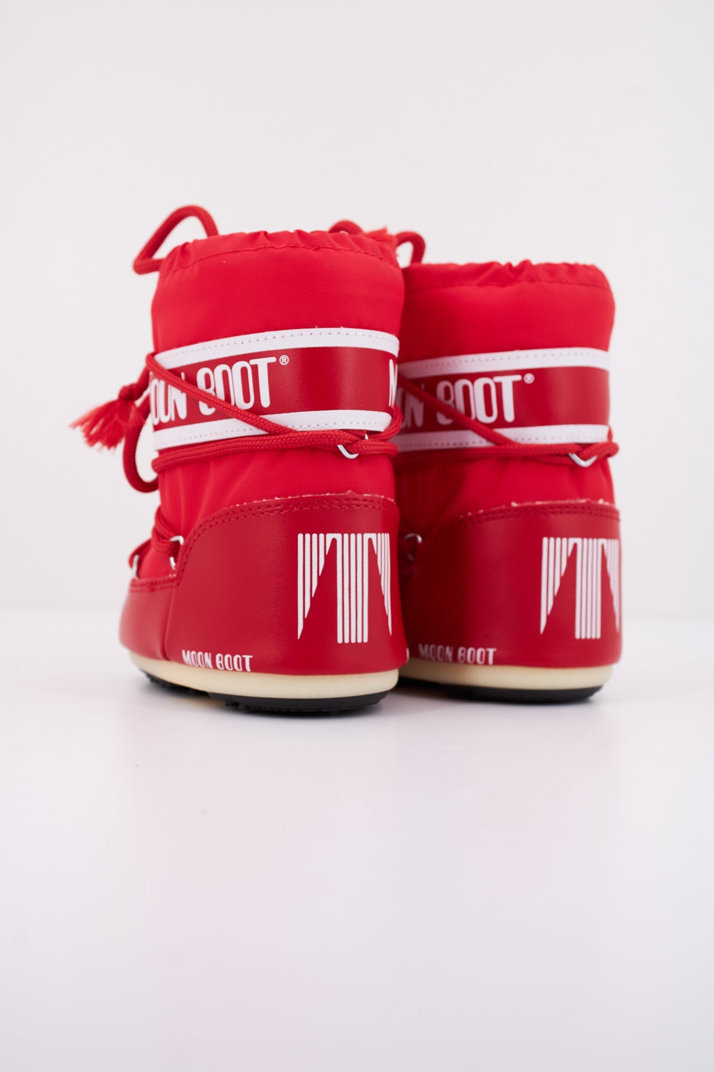 MOON BOOT MB ICON MINI NYLO en color RED  (4)