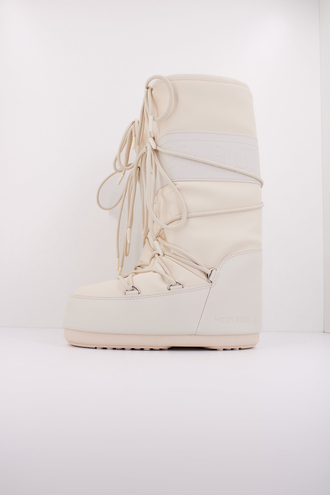 MOON BOOT MB ICON RUBBER en color CREAM  (1)