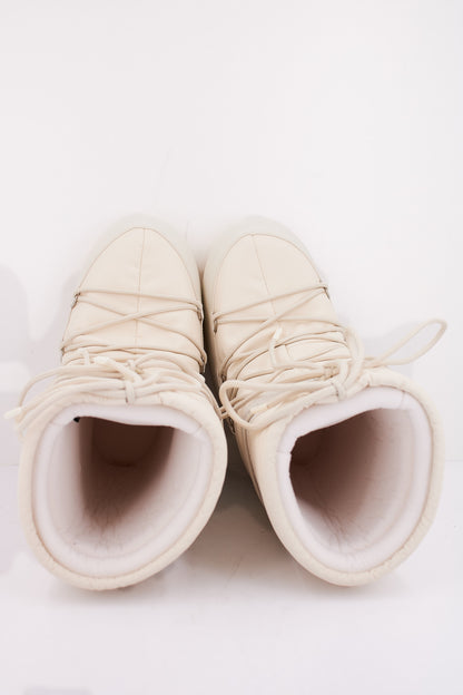 MOON BOOT MB ICON RUBBER en color CREAM  (3)