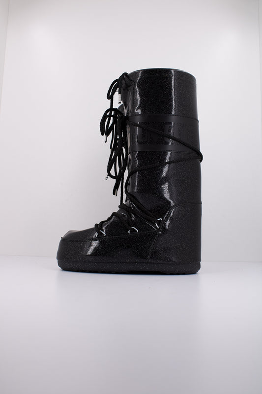 MOON BOOT MB ICON GLITTER en color BLACK  (1)