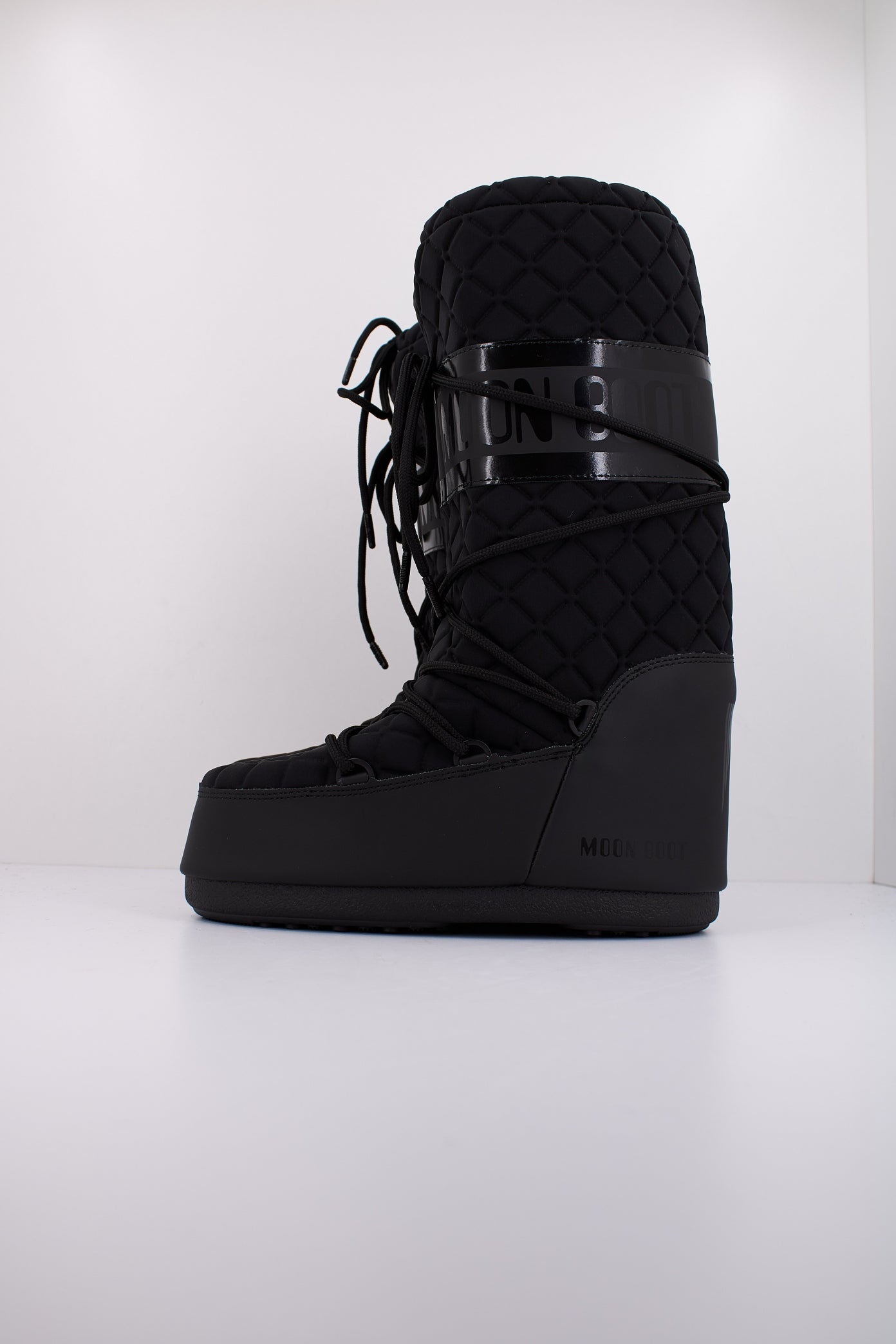 MOON BOOT MB ICON QUILT en color BLACK  (1)