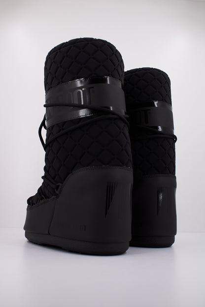 MOON BOOT MB ICON QUILT en color BLACK  (4)
