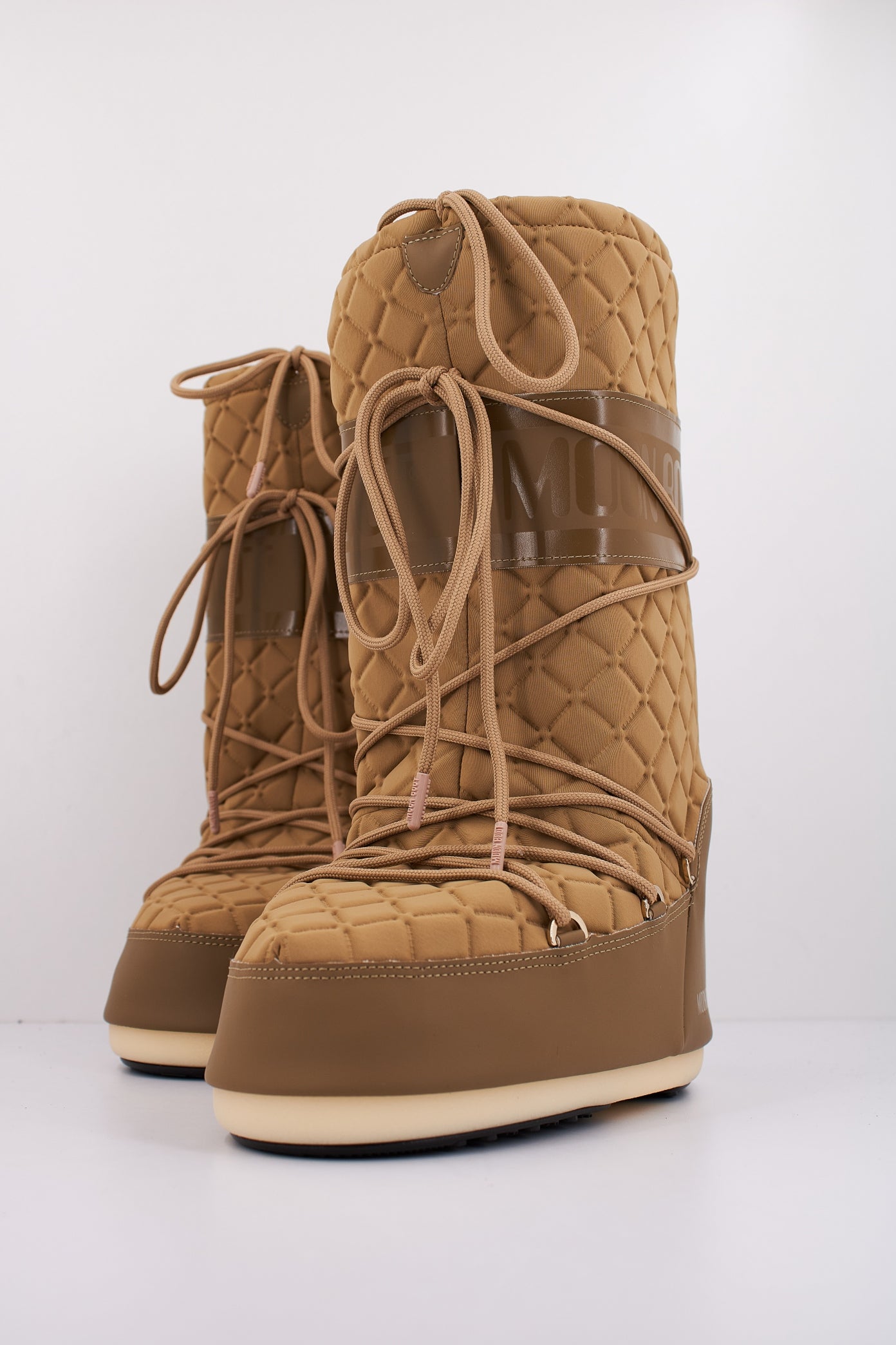 MOON BOOT MB ICON QUILT en color CARAMEL  (2)