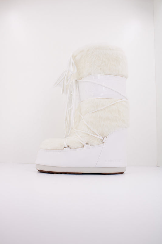 MOON BOOT MB ICON FAUX en color WHITE  (1)