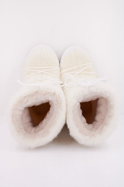 MOON BOOT MB ICON FAUX en color WHITE  (3)