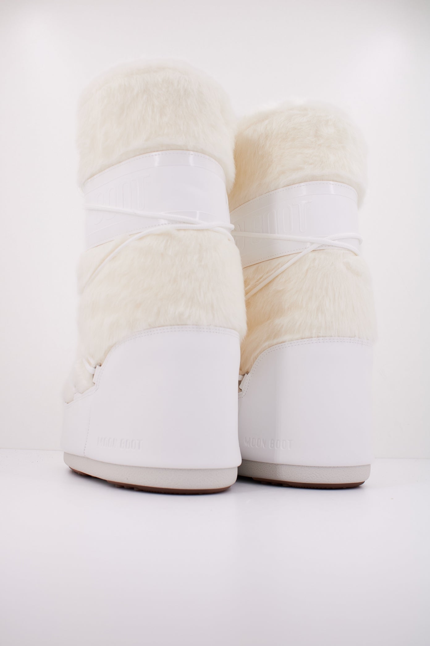 MOON BOOT MB ICON FAUX en color WHITE  (4)