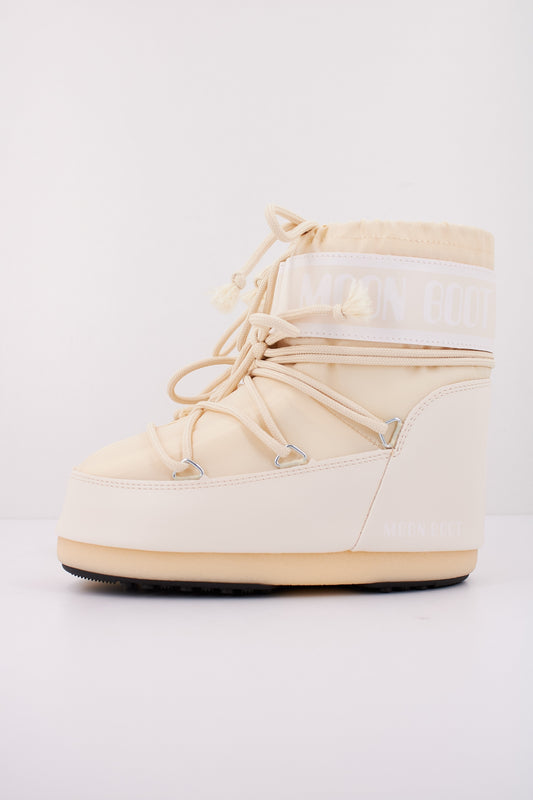 MOON BOOT MB ICON LOW NY en color CREAM  (1)