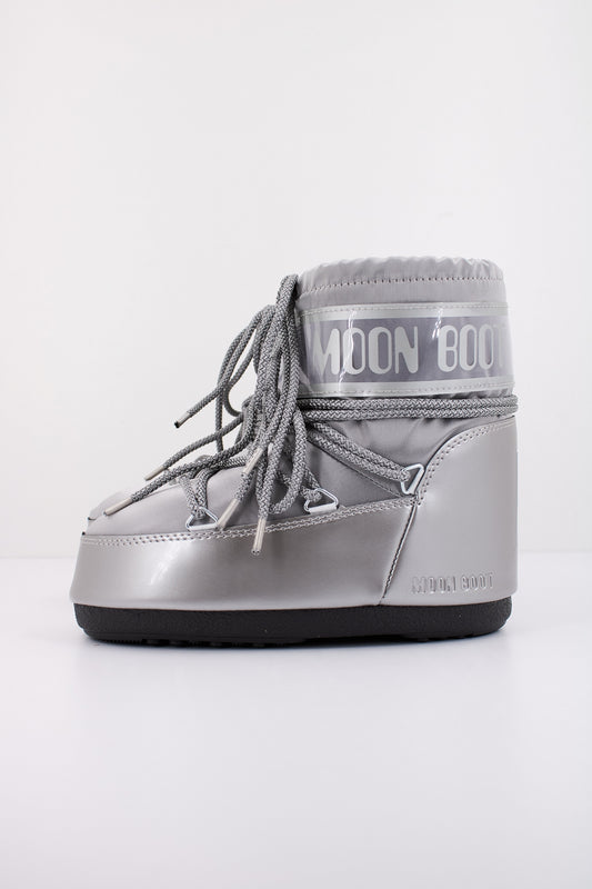 MOON BOOT MB ICON LOW GLAN en color SILVER  (1)