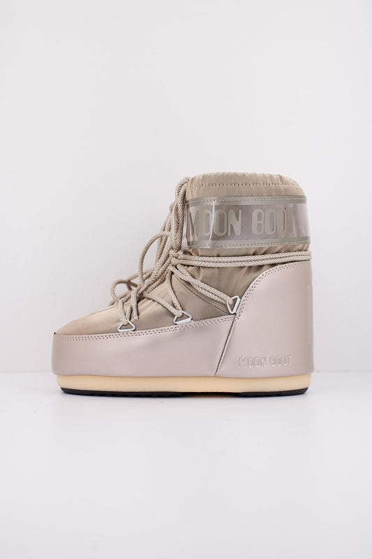 MOON BOOT  MB ICON LOW GLANC en color PLATINUM  (1)