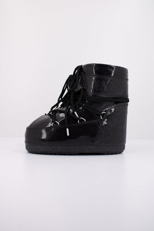 MOON BOOT MB ICON LOW GLIT en color BLACK  (1)