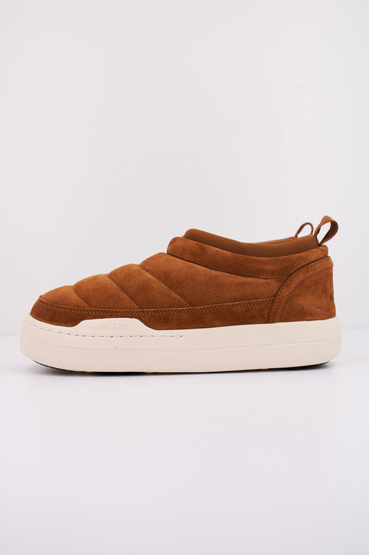 MOON BOOT MB PARK SOFT SUED en color COGNAC  (1)