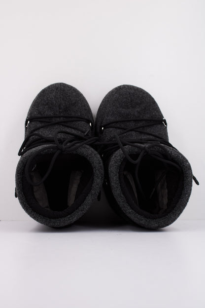MOON BOOT MB ICON LOW FELT en color BLKMLG  (3)
