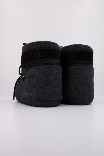 MOON BOOT MB ICON LOW FELT en color BLKMLG  (4)
