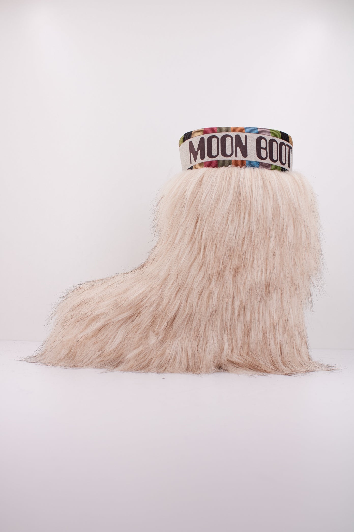 MOON BOOT ICON YETI MID en color BEIGE  (1)