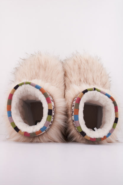 MOON BOOT ICON YETI MID en color BEIGE  (3)