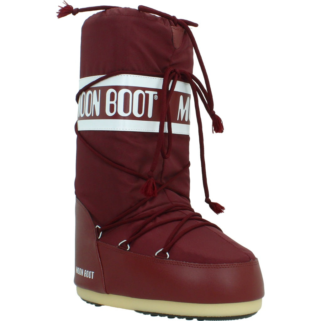 MOON BOOT MB ICON NYLON en color BRGNDY  (5)