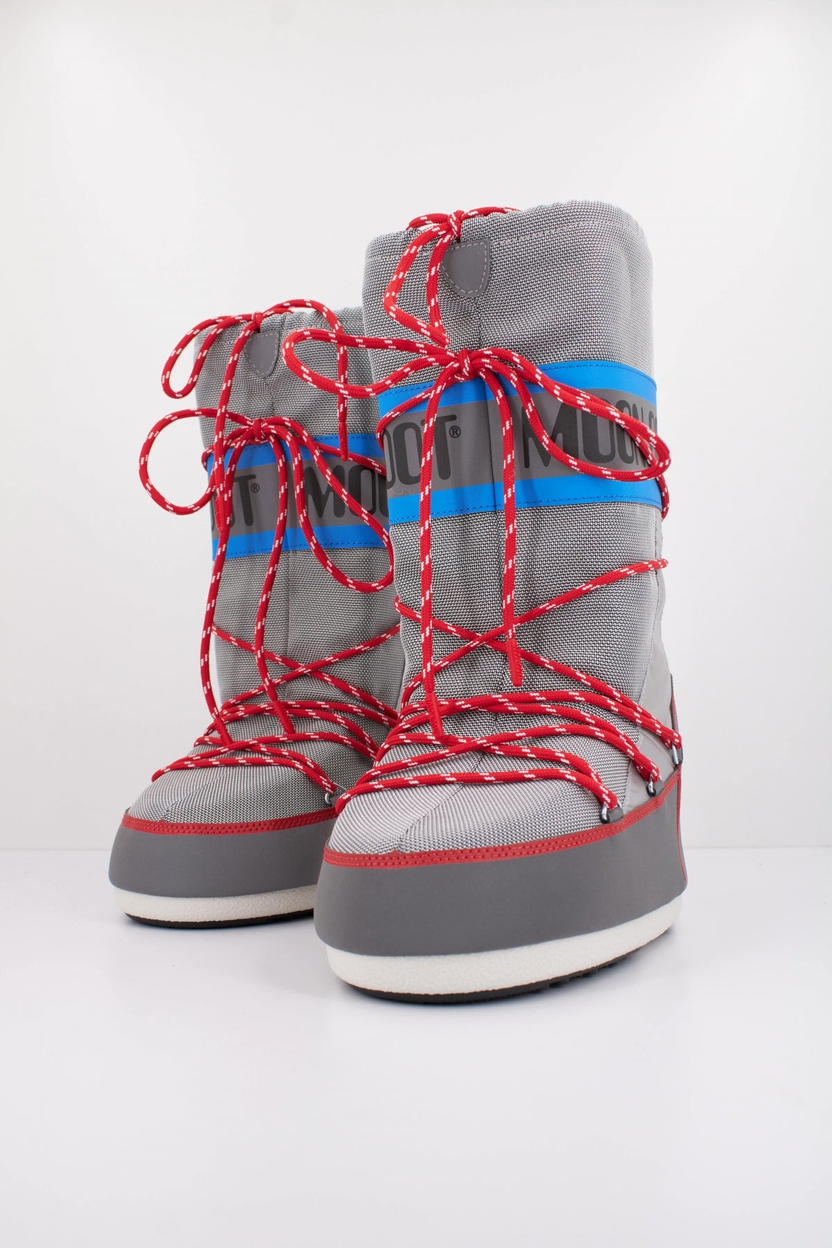 MOON BOOT MB ICON SPACE RACING en color SILVER  (2)