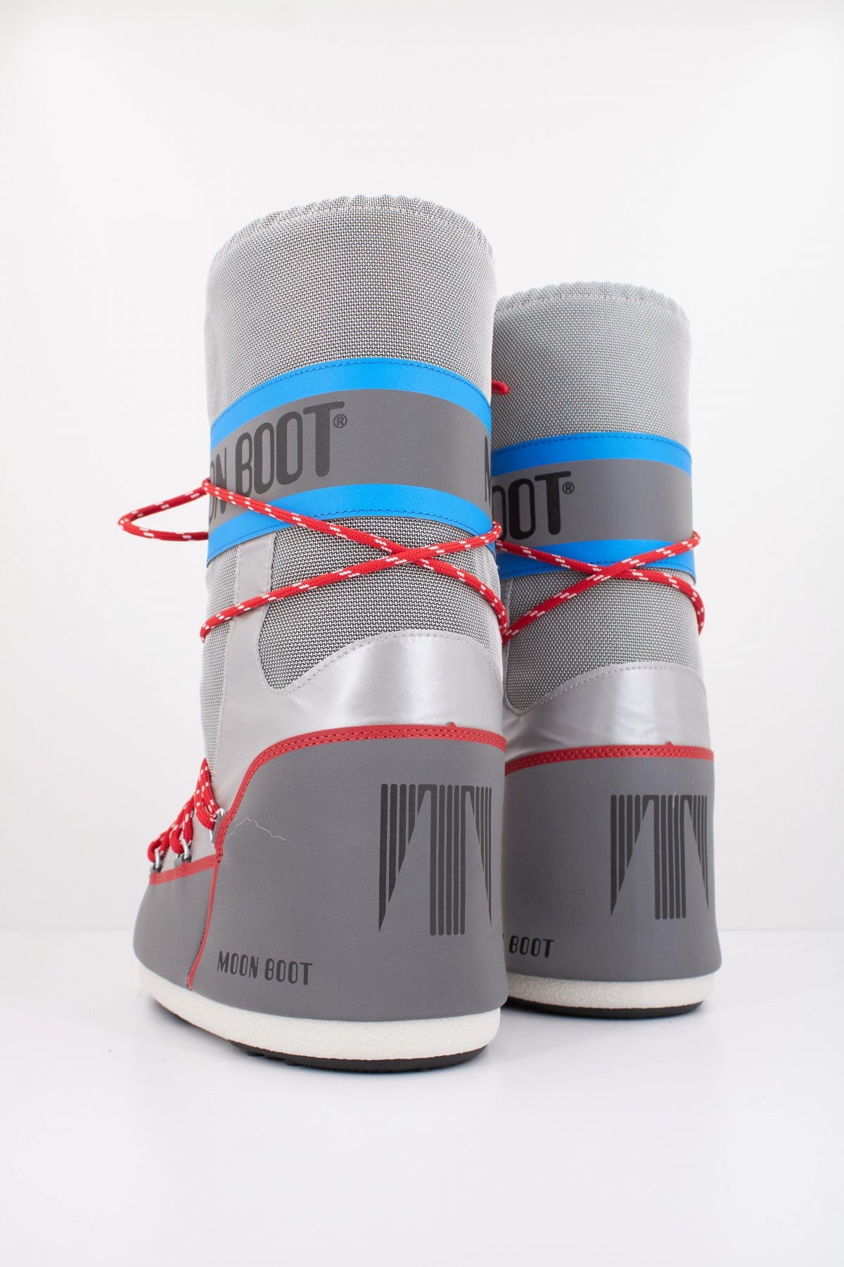 MOON BOOT MB ICON SPACE RACING en color SILVER  (4)