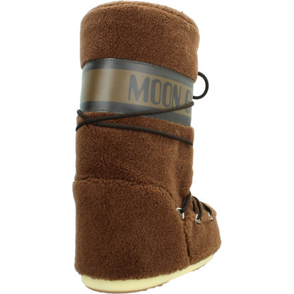 MOON BOOT  MB ICON FLEECE  en color BROWN  (3)
