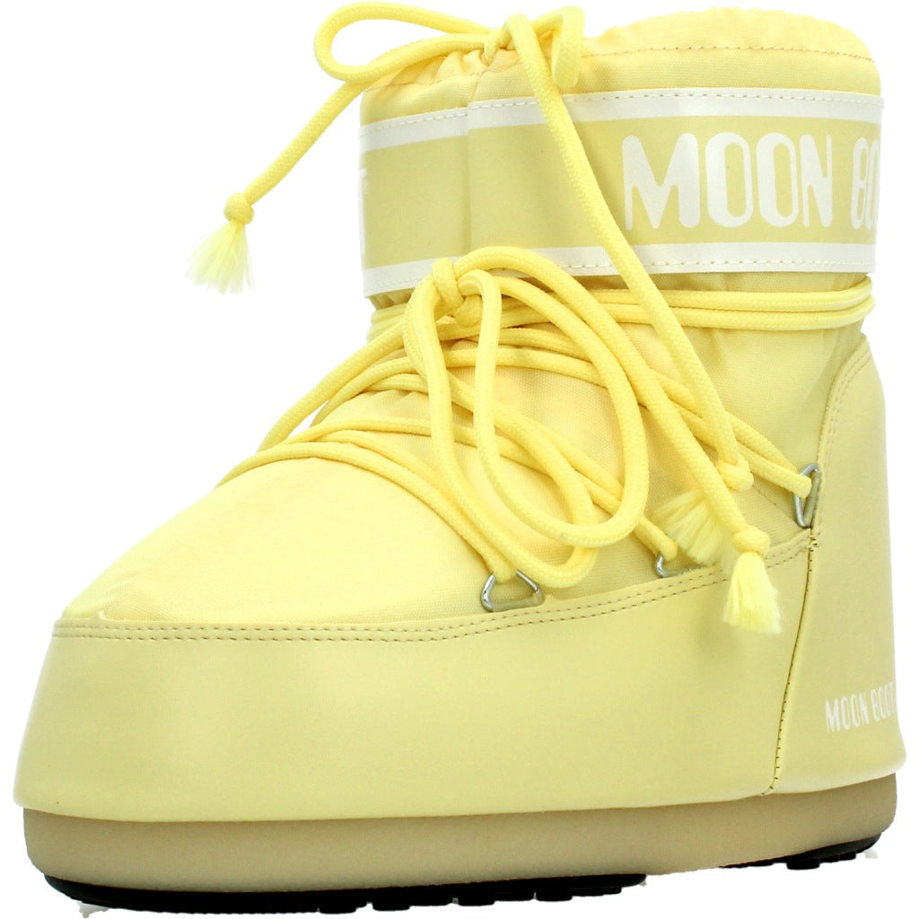MOON BOOT MB ICON LOW NYLON en color LGHYLW  (1)