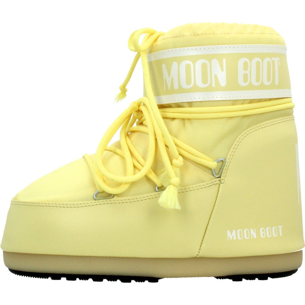 MOON BOOT MB ICON LOW NYLON en color LGHYLW  (2)