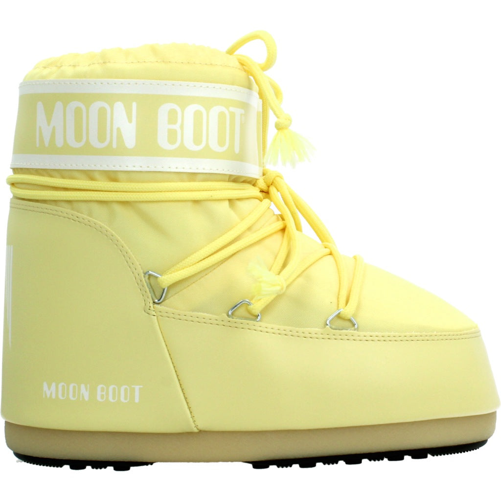 MOON BOOT MB ICON LOW NYLON en color LGHYLW  (4)