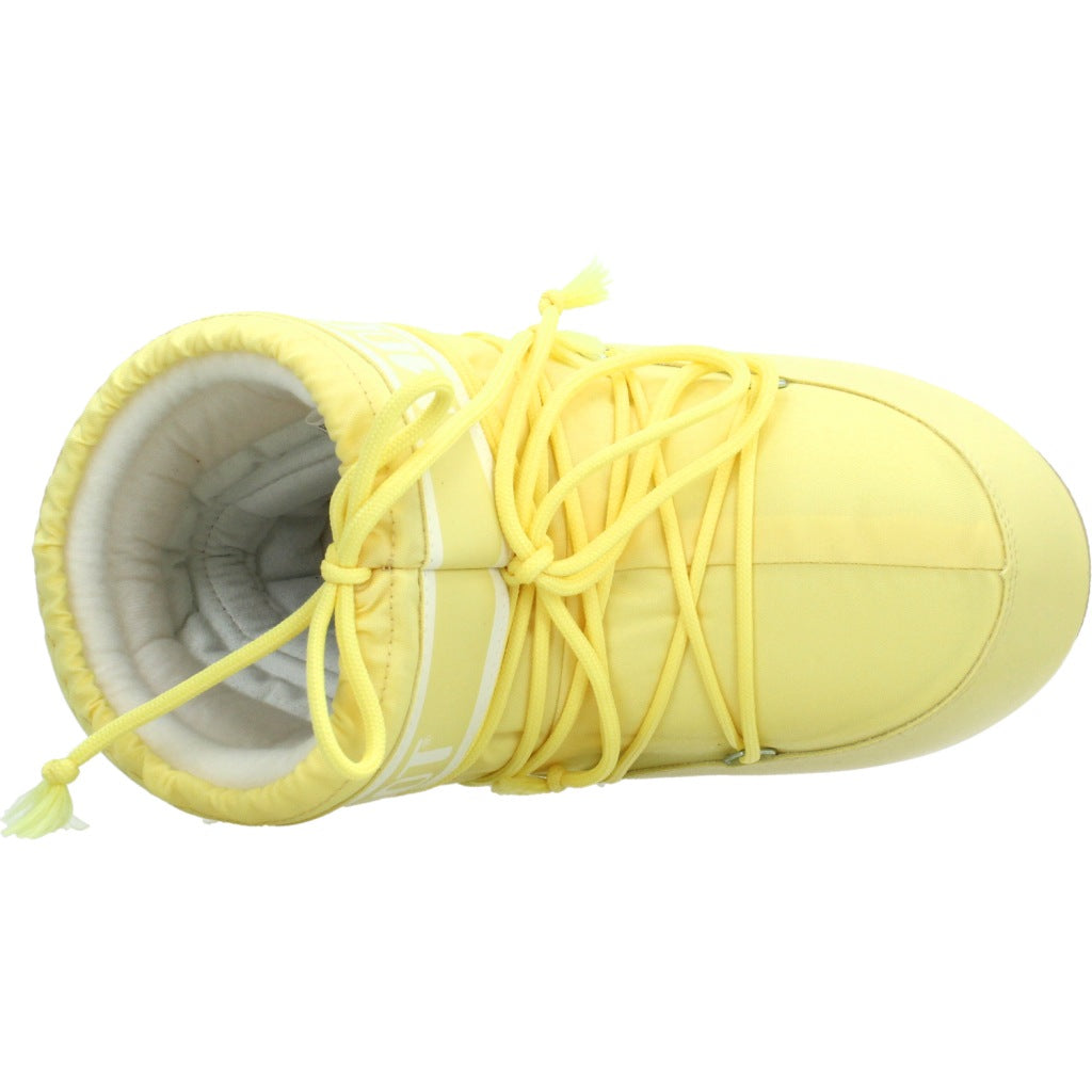 MOON BOOT MB ICON LOW NYLON en color LGHYLW  (7)