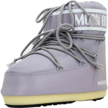 MOON BOOT MB ICON LOW NYLON en color LILAS  (1)