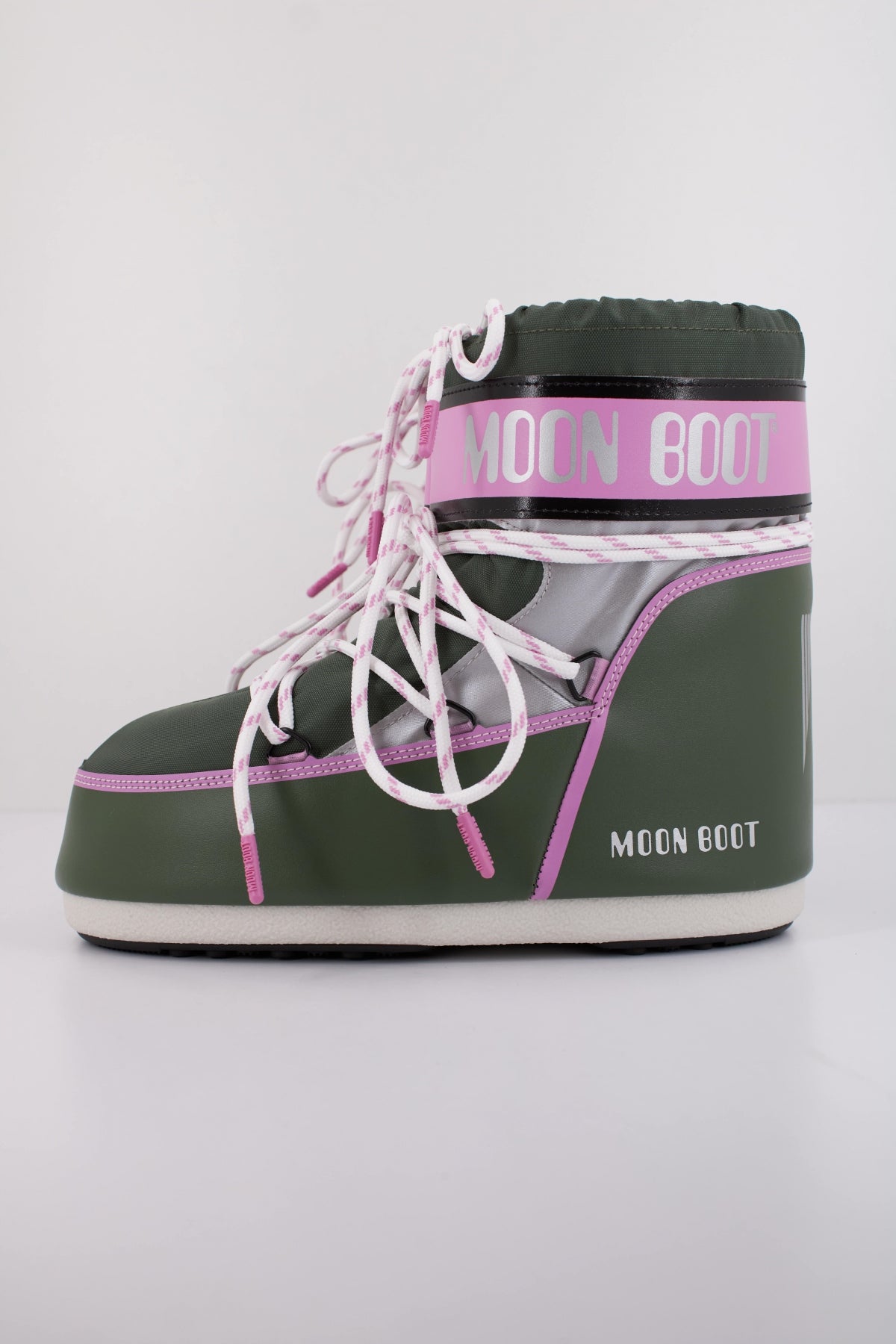 MOON BOOT H MB ICON LOW SPAC en color GREEN  (1)