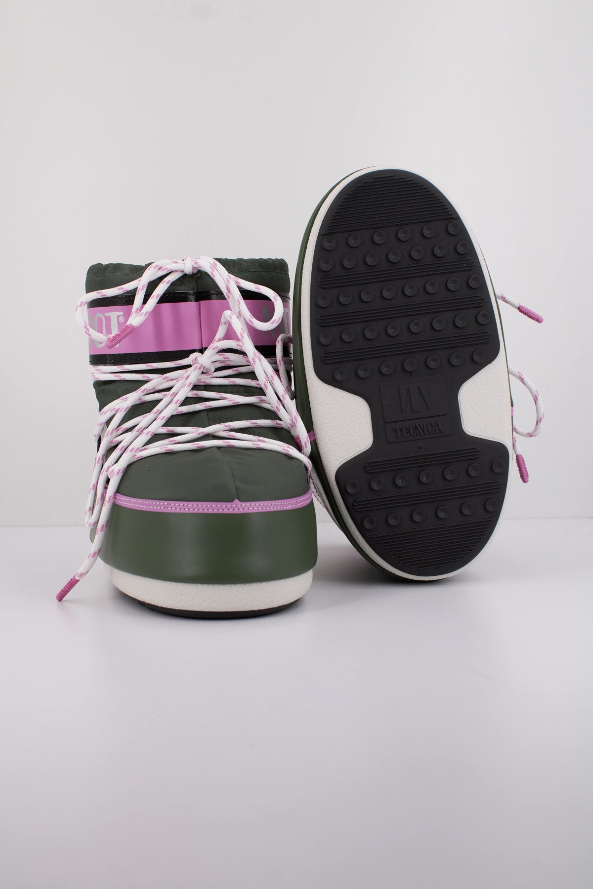 MOON BOOT H MB ICON LOW SPAC en color GREEN  (4)