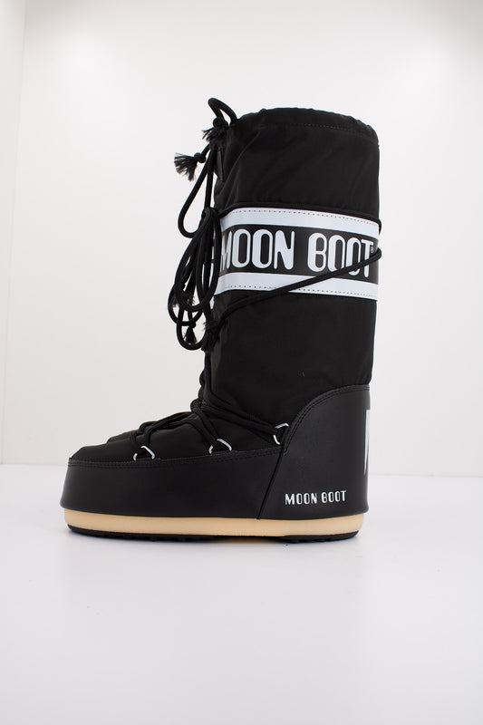 MOON BOOT ICON NYLON en color BLACK  (1)