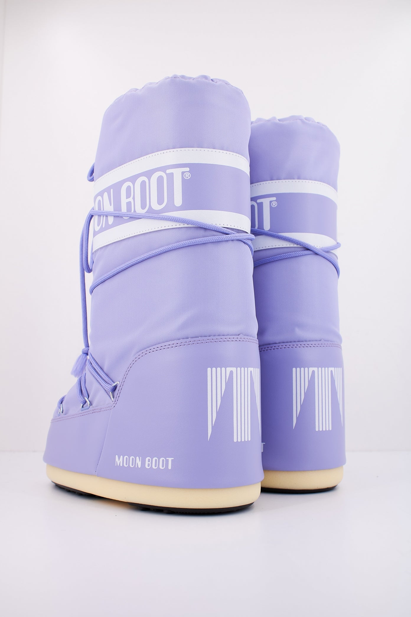 MOON BOOT MB ICON NYLON en color LILAC  (3)