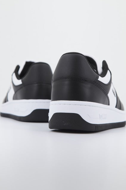 TOMMY JEANS BASKET LEATHER en color BDS  (3)