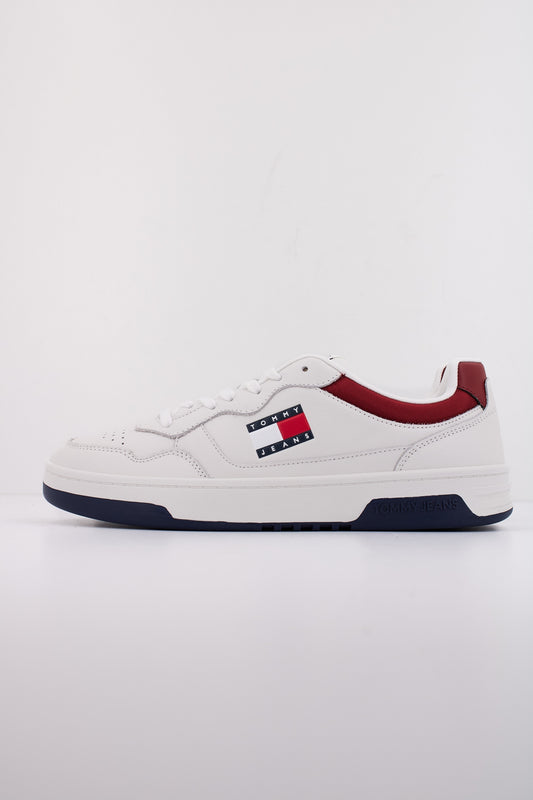 TOMMY JEANS TJM CUPSOLE LEATHER  en color G  (1)