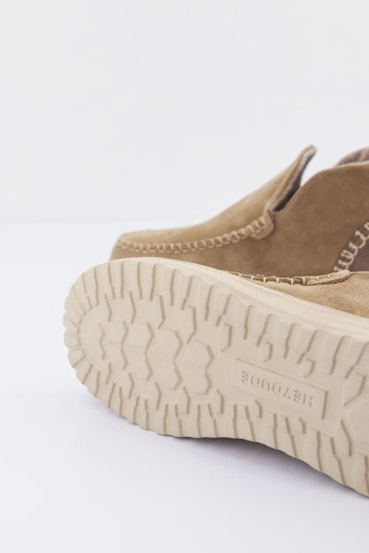 HEY DUDE DENNY SUEDE en color CHESNUT  (3)