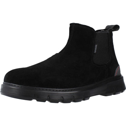 HEY DUDE SCOTT SUEDE en color JETBLACK  (1)