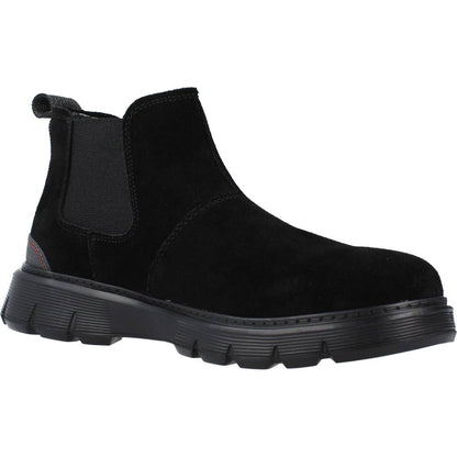 HEY DUDE SCOTT SUEDE en color JETBLACK  (5)