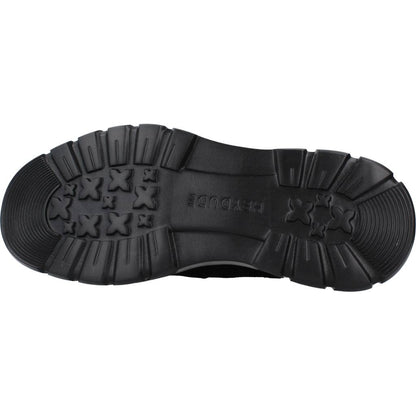 HEY DUDE SCOTT SUEDE en color JETBLACK  (6)