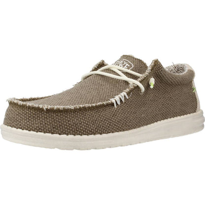 HEY DUDE WALLY BRAIDED en color FOSSIL  (1)