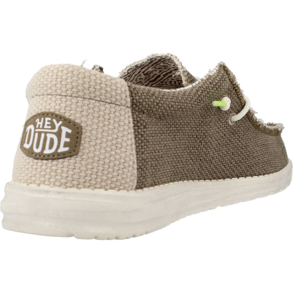 HEY DUDE WALLY BRAIDED en color FOSSIL  (3)