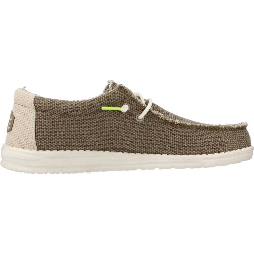 HEY DUDE WALLY BRAIDED en color FOSSIL  (4)
