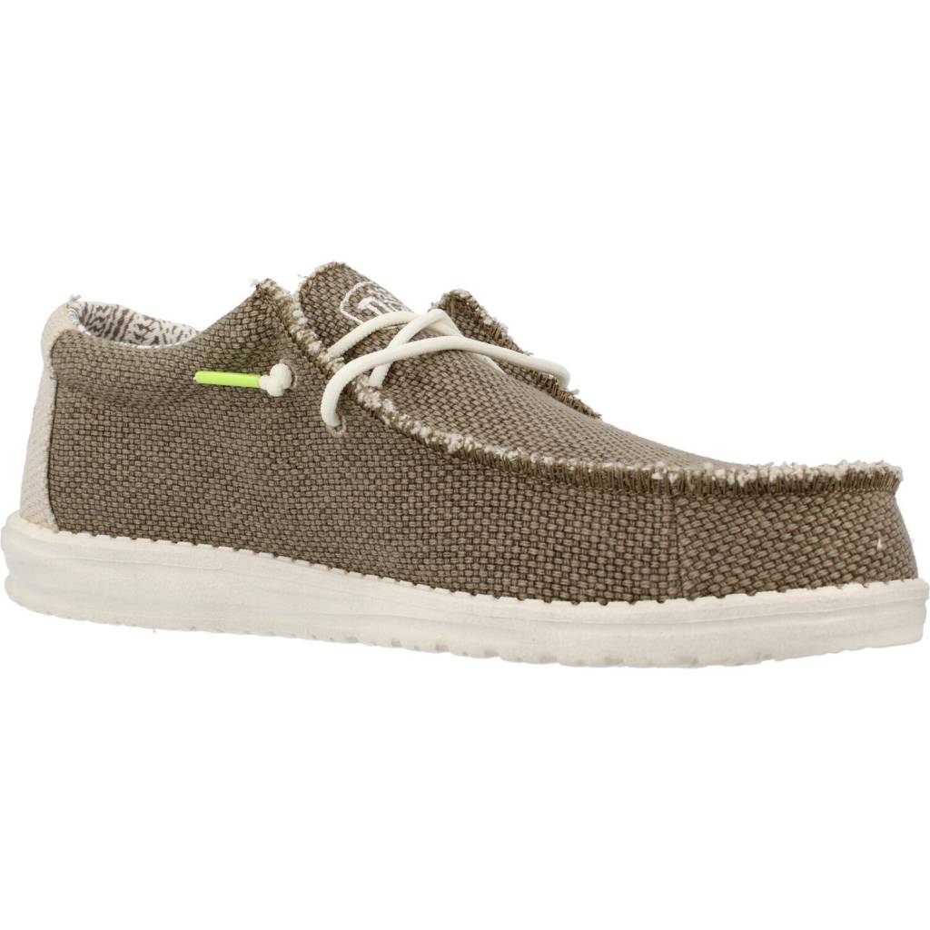 HEY DUDE WALLY BRAIDED en color FOSSIL  (5)
