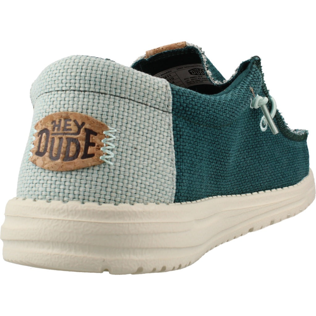 HEY DUDE WALLY BRAIDED en color GRNGRY  (3)