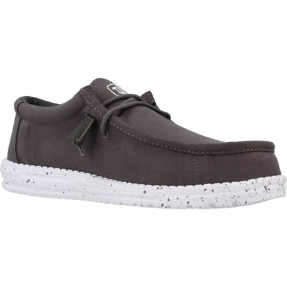 HEY DUDE WALLY SLUB CANVAS en color GREY  (5)