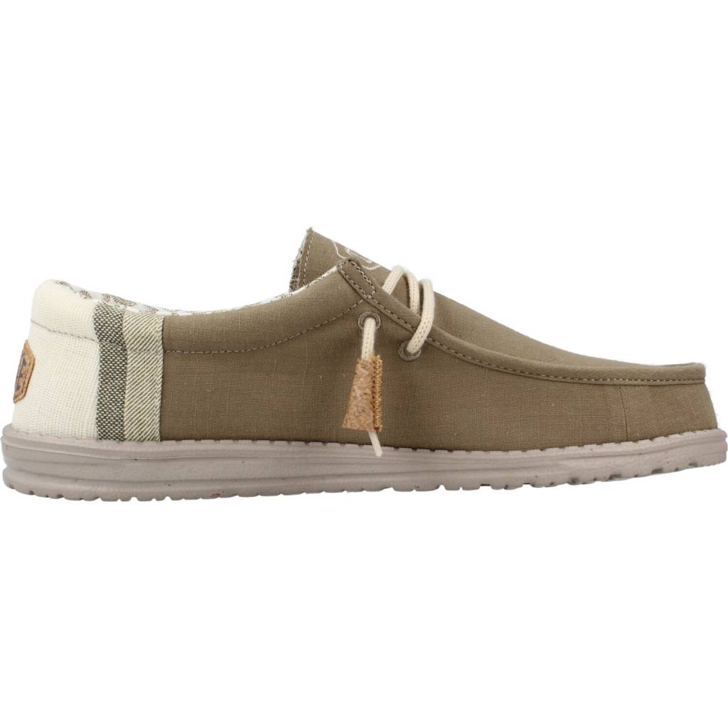 HEY DUDE WALLY LINEN NATURAL en color MOWS  (4)